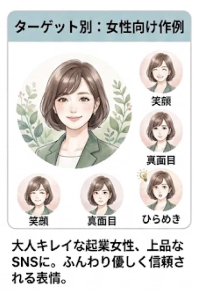 親しみやすいアイコン・似顔絵を作ります 第一印象・好感度をアップ！写真からSNSで惹きつけます！！ イメージ2