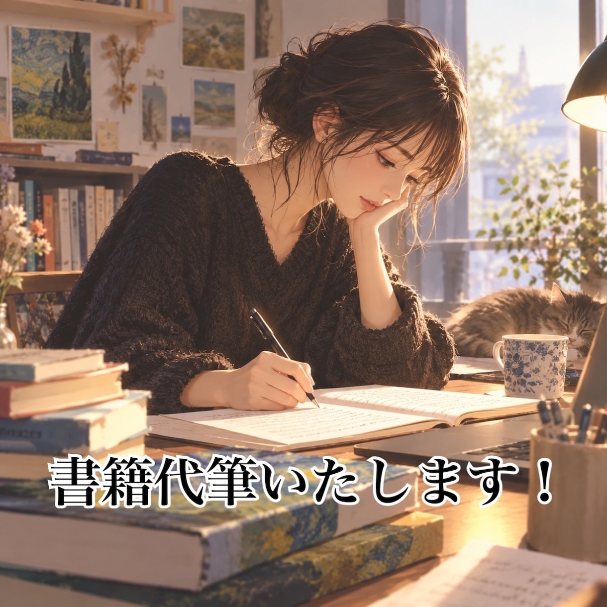 書籍・文章全般代筆いたします 書籍、挨拶文、文書全般代筆いたきます イメージ1