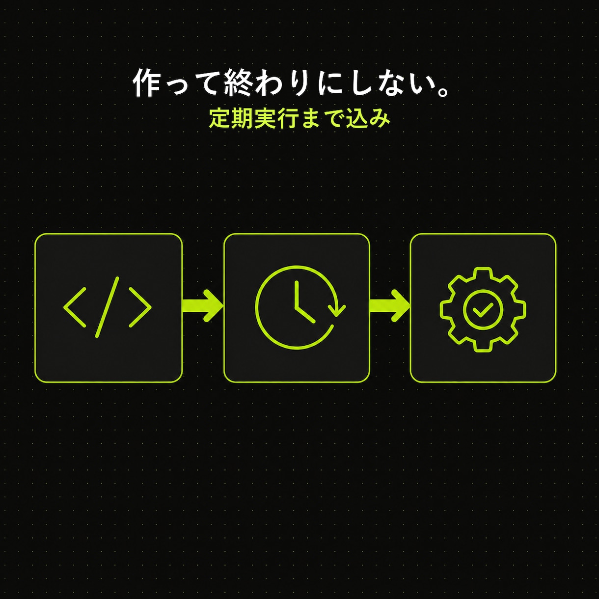 繰り返し作業を自動化します スクリプト作成+定期実行設定まで一式 イメージ1