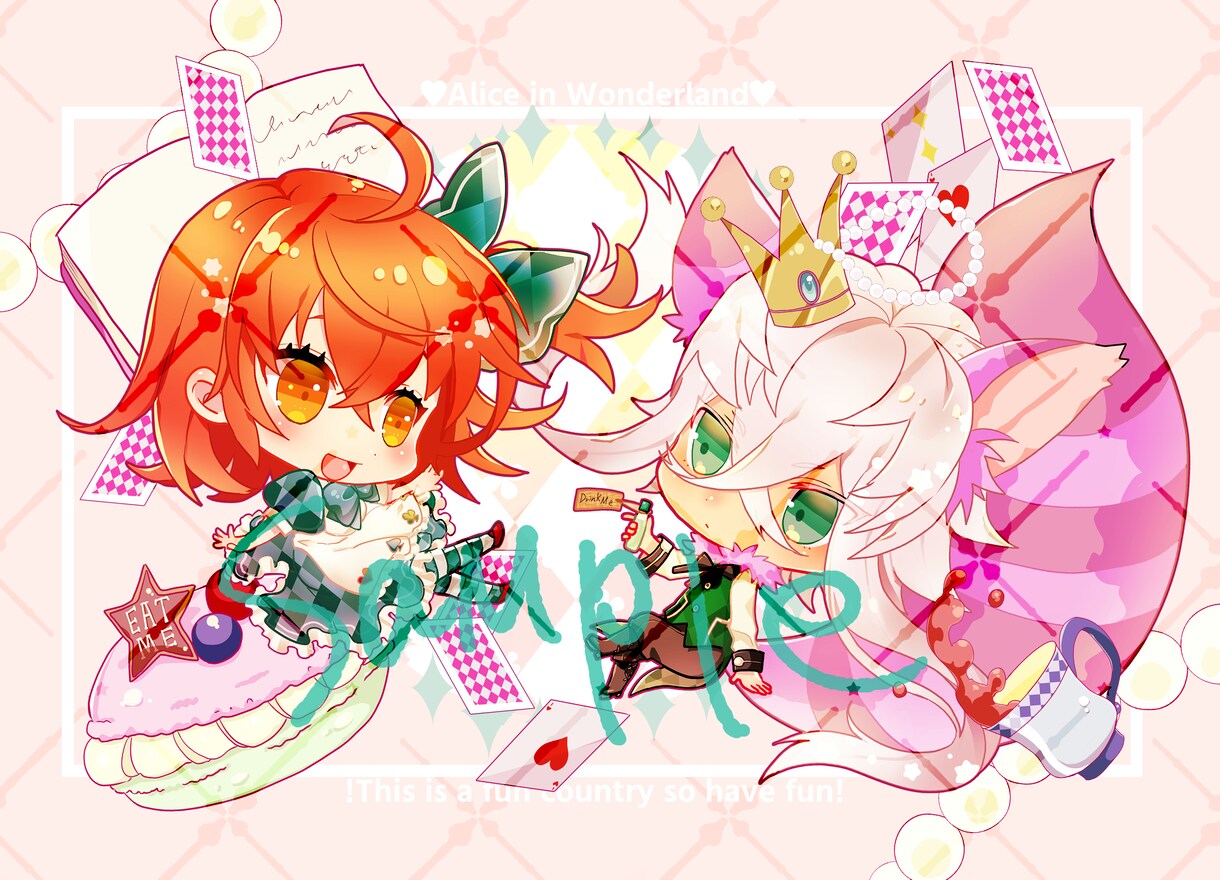 可愛い！使える！愛されデフォルメキャラ描きます みんなの視線をひとりじめ！愛されデフォルメキャラ！ イメージ9