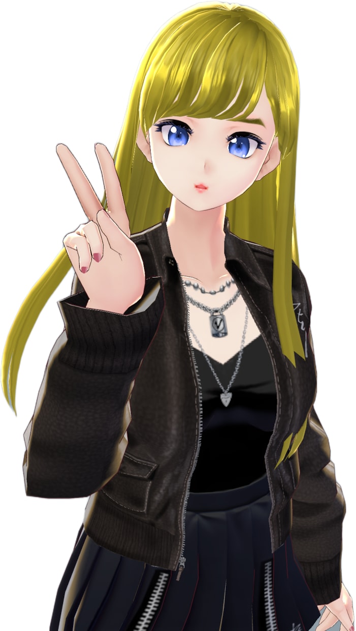 Vroidを用い3DモデルをVRM形式で提供します VtuberやVRchat用のアバターを作成します イメージ2