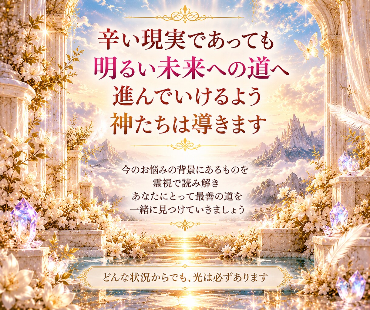 霊視×浄化☪️あなたの守護霊に繋がり霊視鑑定します ✅龍神様の導き✅心のモヤモヤがスッキリ解決✅何でもご相談OK イメージ4
