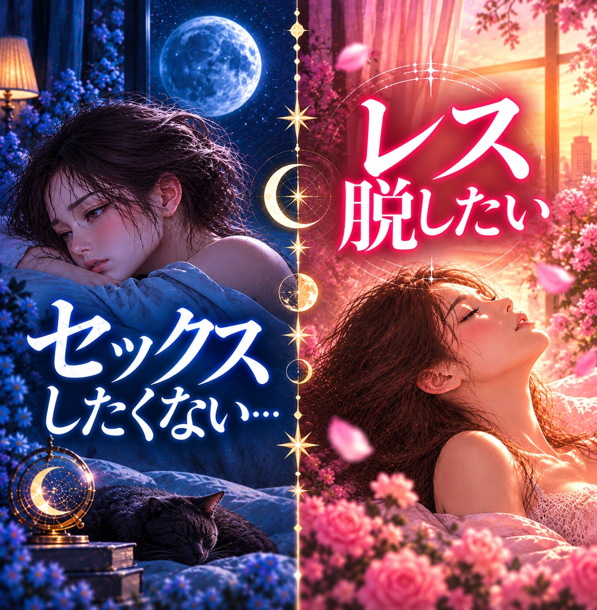 性のすれ違い、占星術で、傾向と対策を導き出します センシティブなお悩みだからこそ、アラフィフ鑑定士の力と経験を イメージ1