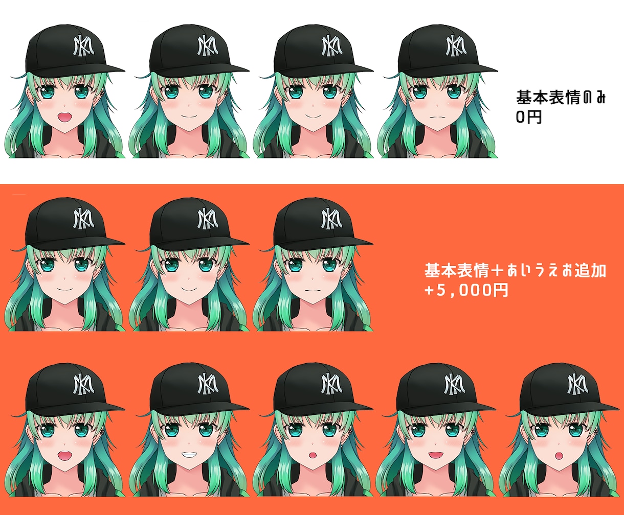 Vtuber向けLive2Dモデリング承ります 要望等あれば出来る限りお受けします。お気軽にご相談下さい！ イメージ3