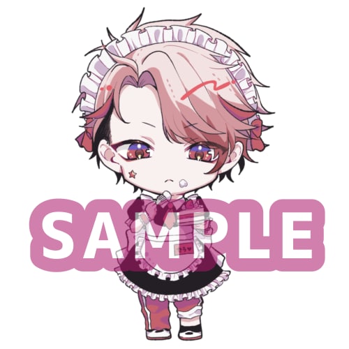 Vtuber等のミニキャラ作成いたします Vtuber活動やグッズ制作等で使えるミニキャラの作成 イメージ3