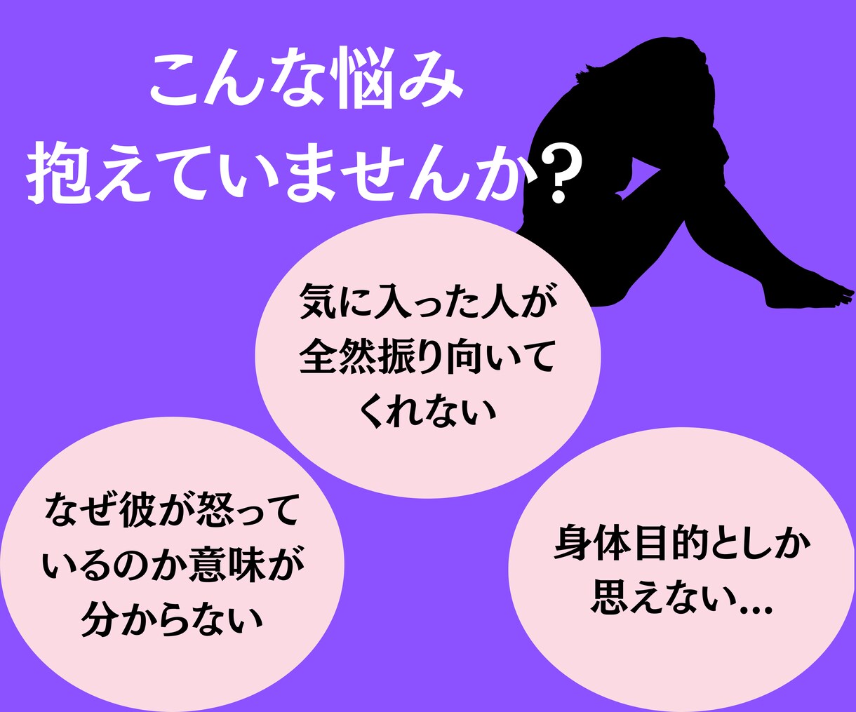 女性必見！男性心理を紐解き恋愛アドバイスします LINE感覚！恋人の作り方、恋人の悩み、復縁、片思い何でも！ イメージ4