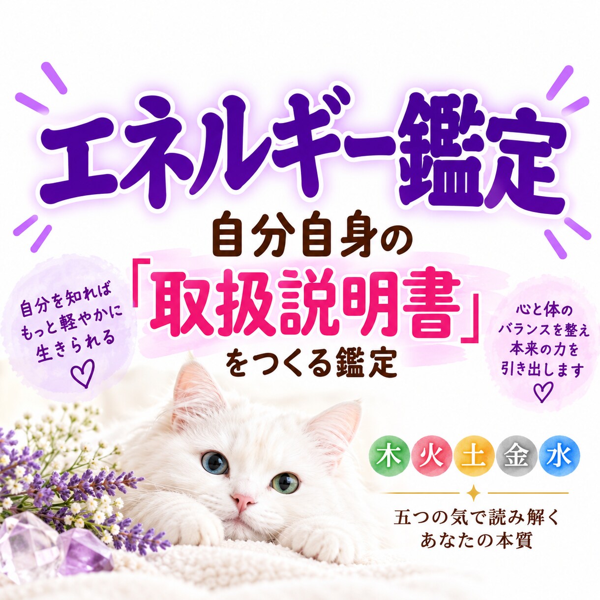 万象学☆あなたのエネルギーバランスを読み解きます 自分自身の取扱説明書をつくる鑑定 イメージ1