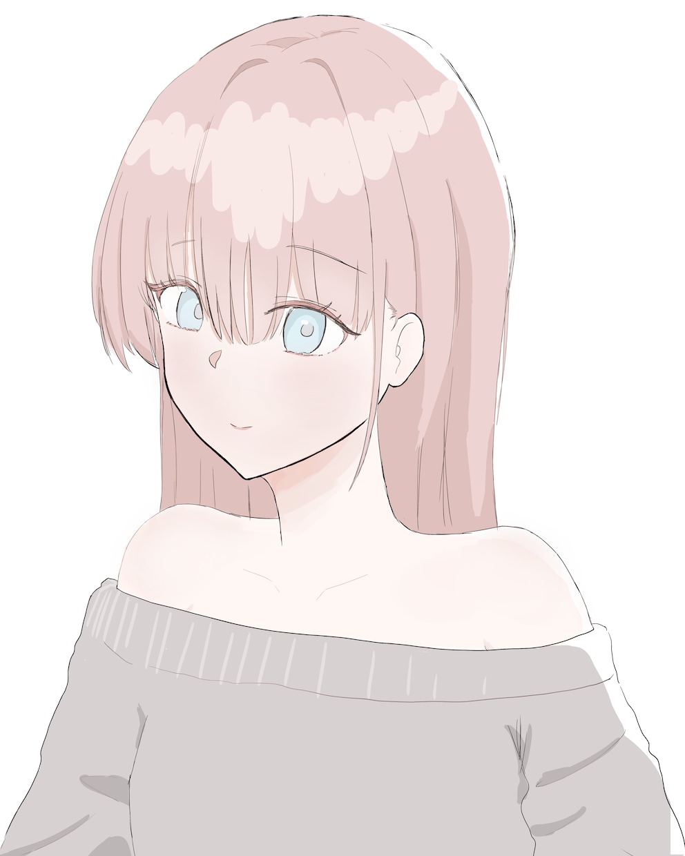 女性のイラストを描きます アイコン・ヘッダー、挿絵・表紙、趣味・鑑賞にイラスト描きます イメージ1