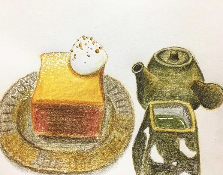 元パティシエがスイーツ・食べ物系のイラスト描きます 対象のスイーツのバランスや色味にこだわって描きます！ イメージ6