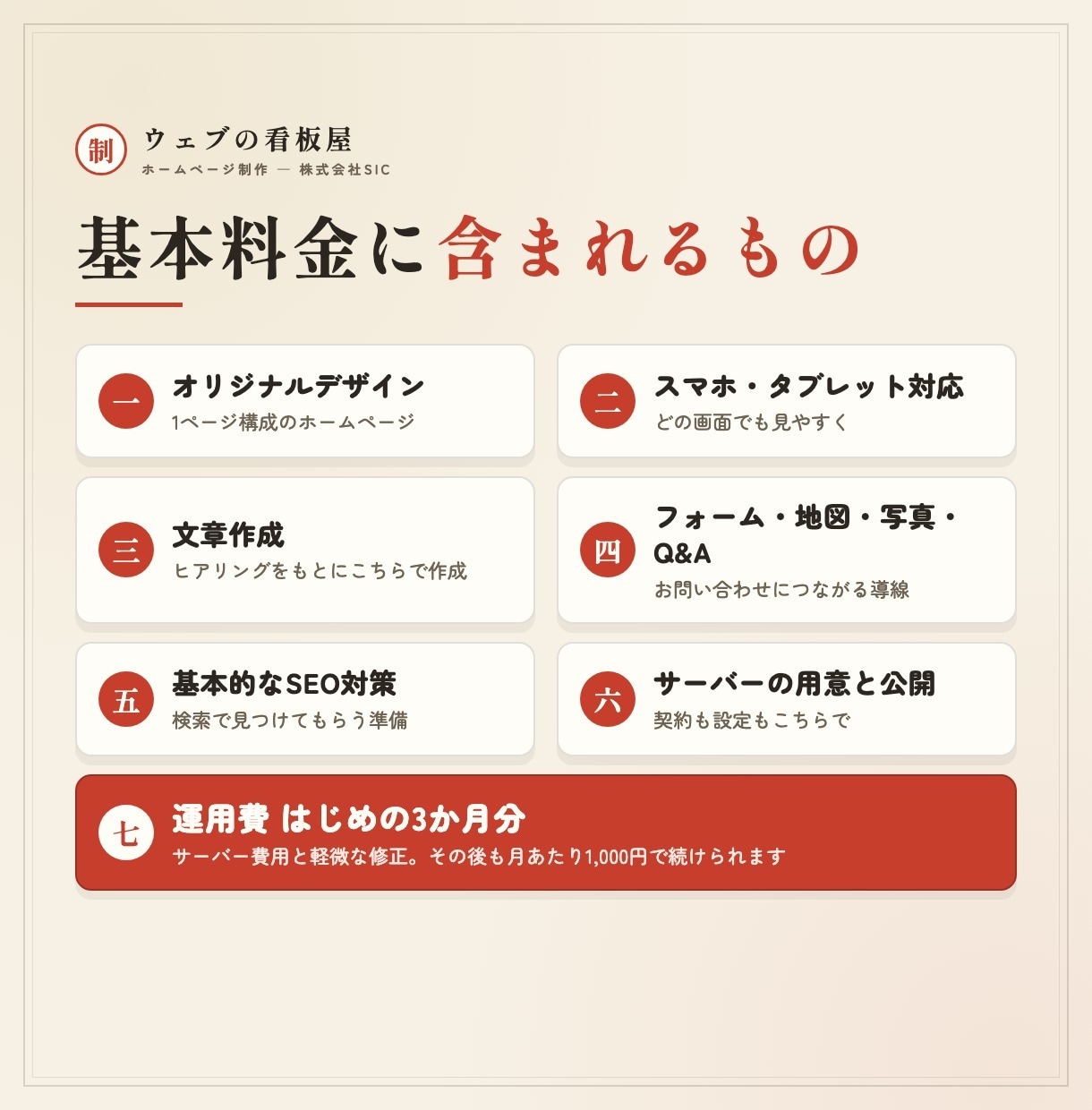 習い事教室・お店のホームページを制作します 丸投げOK｜文章作成・スマホ対応・サーバー管理込み イメージ2