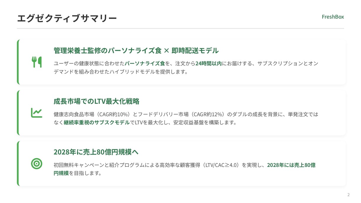 急ぎの企画書もAIで爆速納品！24時間以内対応ます AIの力で、プロ品質の企画書を驚きのスピードでお届け イメージ3