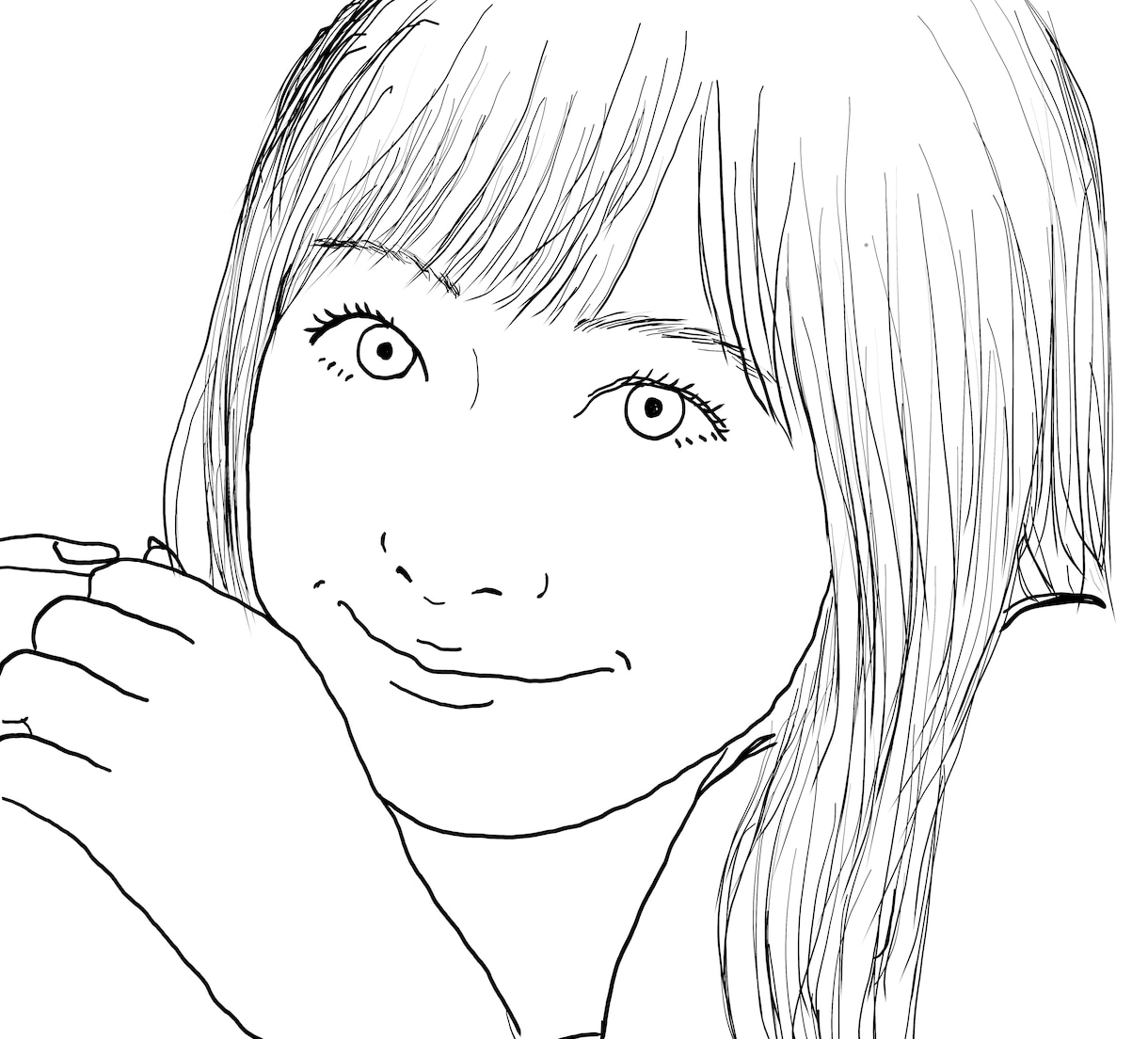 シンプル・ナチュラルな似顔絵描きます アイコンやweb画像、挿絵に使えるデジタル似顔絵書きます！ イメージ2