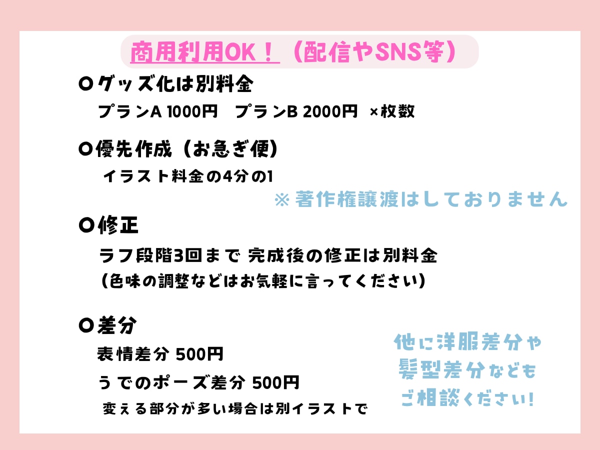 商用込み！ほんわかちびキャラお描きします アイコンにも！簡単な小物1つ無料で付けられます✨ イメージ2