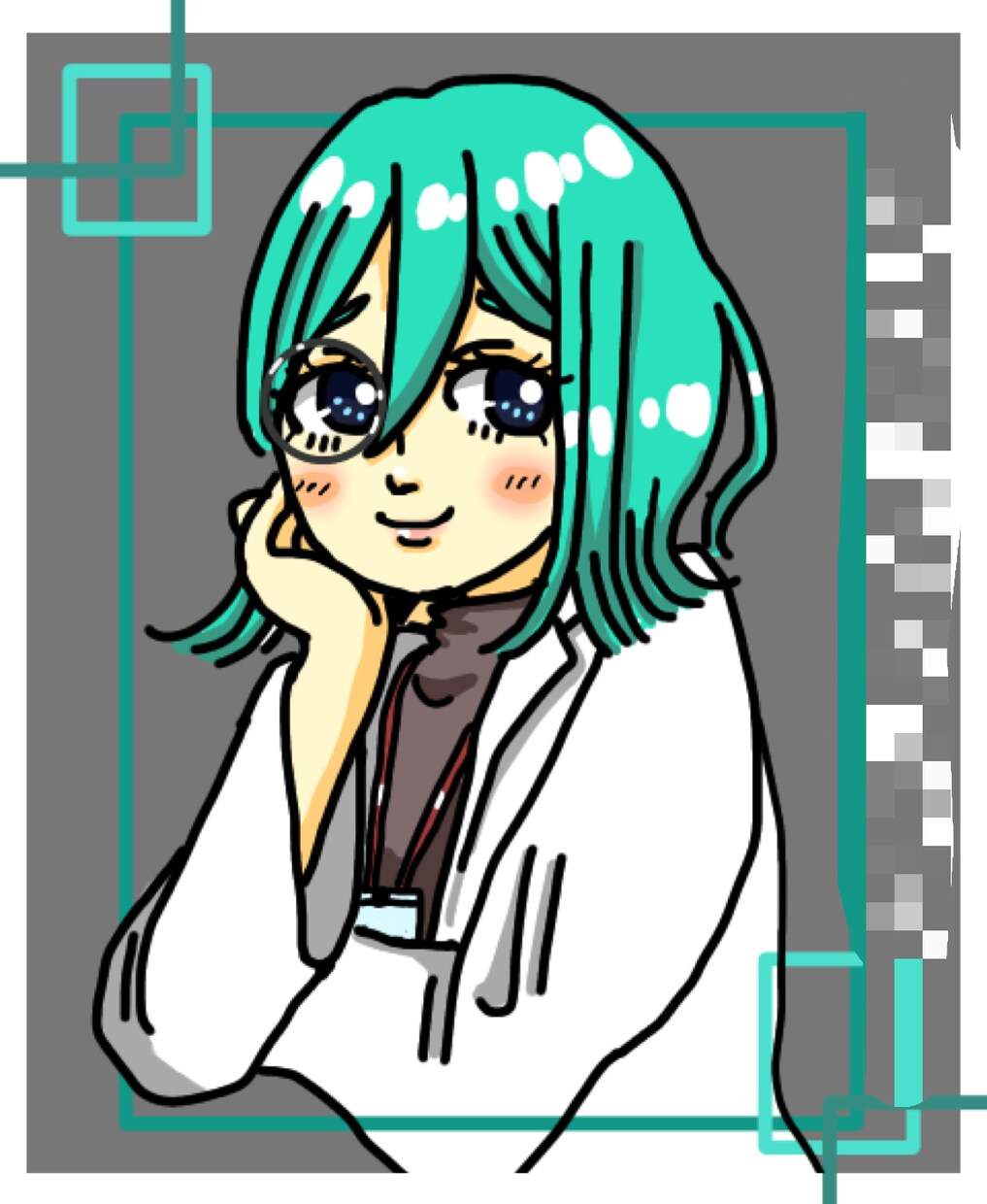 皆様の似顔絵(名前ロゴ、メッセージ等)も描きます アイコンやお誕生日プレゼント等用に似顔絵を描きます！ イメージ1