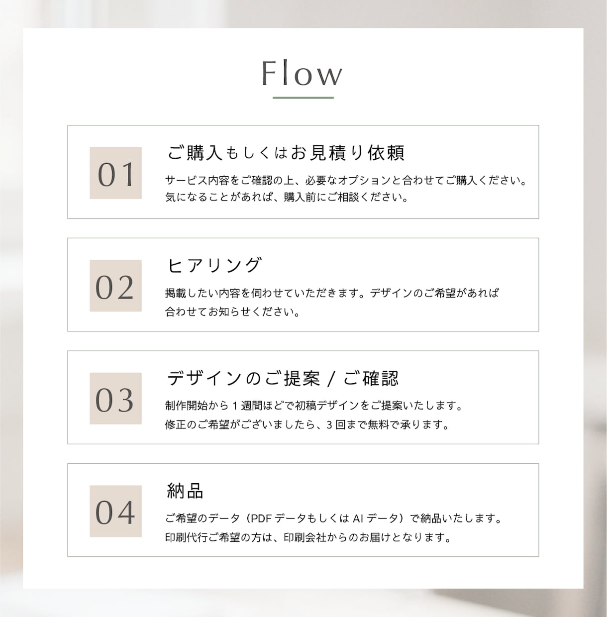 シンプルなデザインの名刺をご提案いたします 初めて名刺を作る方も安心して頂ける様提案させていただきます。 イメージ9