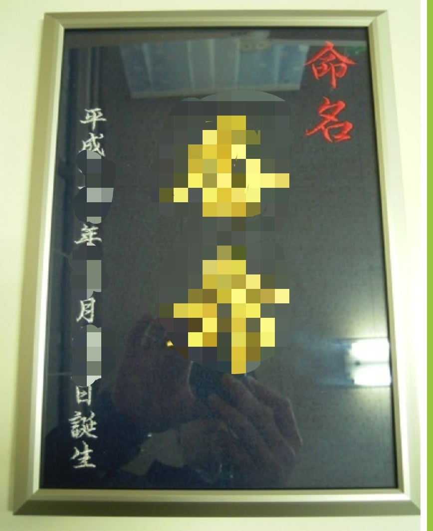 赤ちゃん泣き相撲記念の刺繍の化粧まわし作成します 赤ちゃんの泣き相撲の記念に刺繍の化粧まわし作成します イメージ2