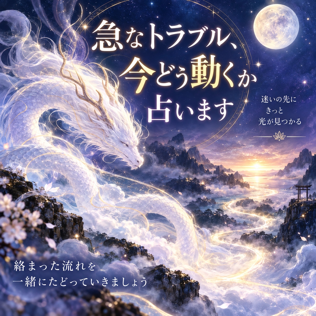 急なトラブル、今どう動くか占います なぜ起きた？今どう動く？この先の流れまで読みます イメージ1