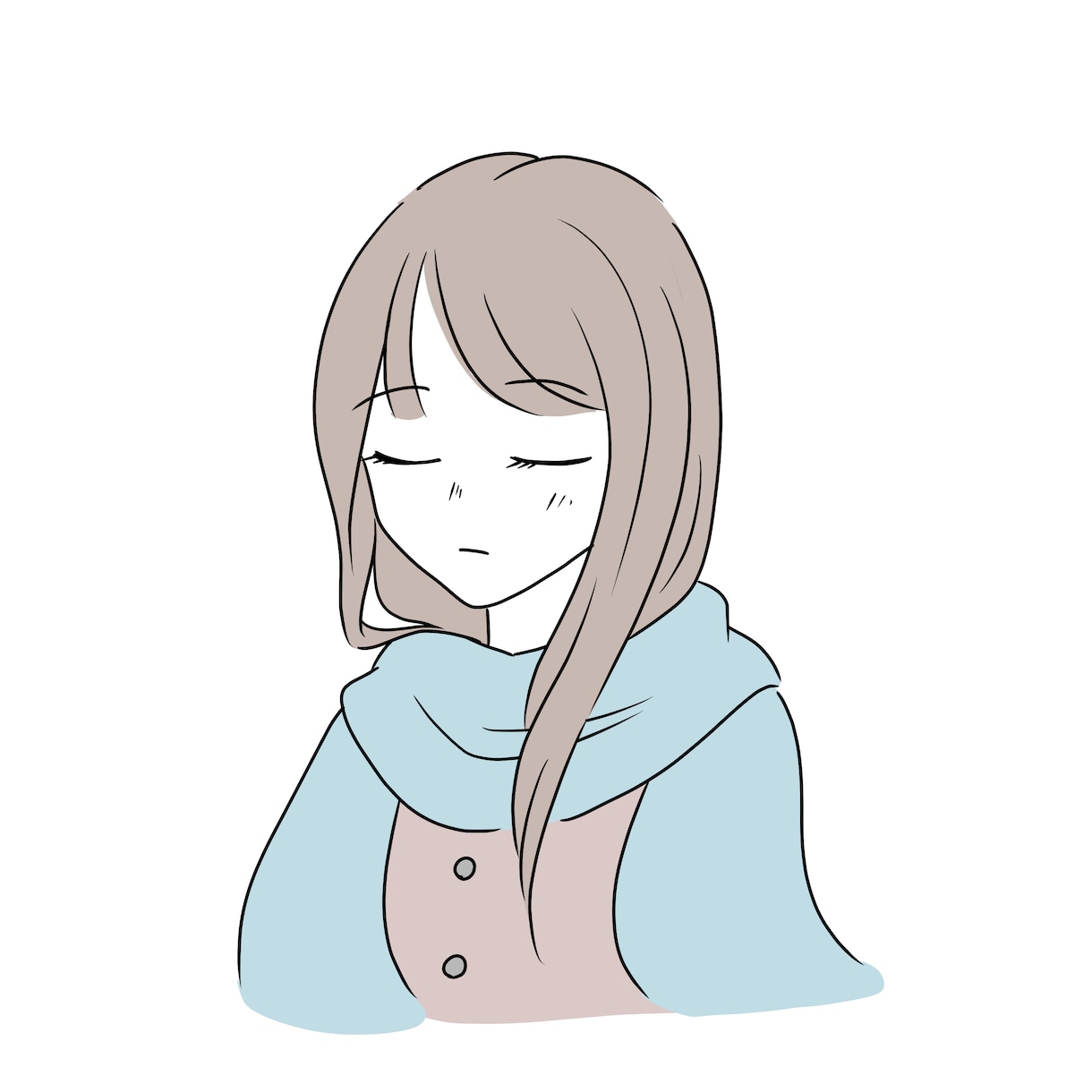ゆるいアイコン描きます ゆるく淡くのタッチで似顔絵もいけます！お任せ下さい！ イメージ1