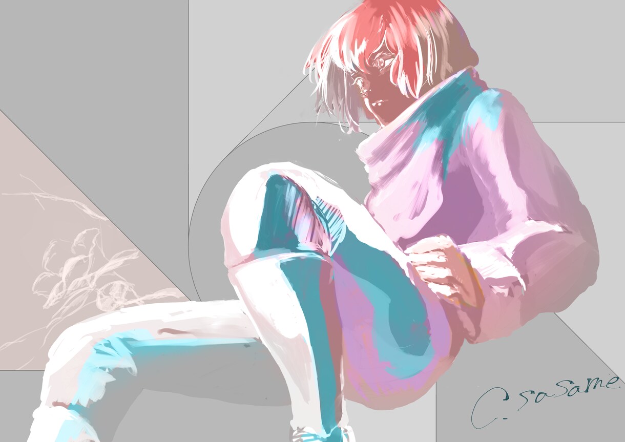 厚塗りの1枚絵描きます 動画のサムネや背景に大活躍！！！ イメージ4