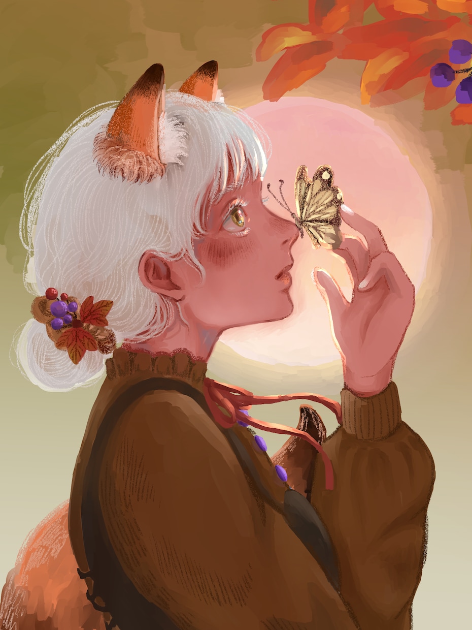 幻想的なイラストを制作します 歌ってみたの背景画像やCDジャケットにも！ イメージ5