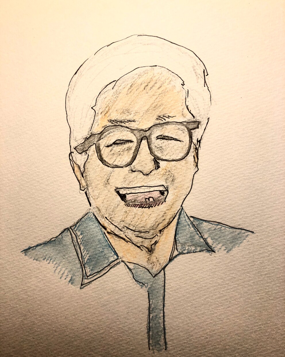 あなたの魅力的な似顔絵描きます 写真をもとに鉛筆画で味のある、線画のような似顔絵描きます。 イメージ3