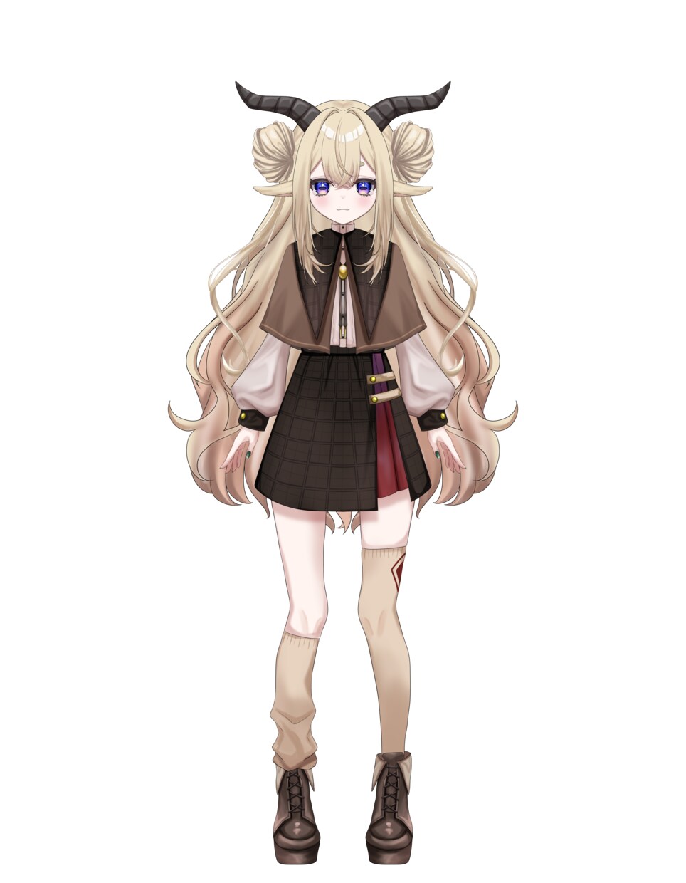キャラデザからモデリングまでお受けいたします Vtuber用のキャラデザからモデリングまですべて承ります！ イメージ10