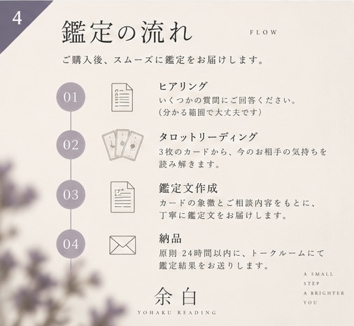 あの人の今の気持ちをタロットで読み解きます 片思い・復縁・曖昧な関係｜3枚のカードで丁寧に鑑定 イメージ4