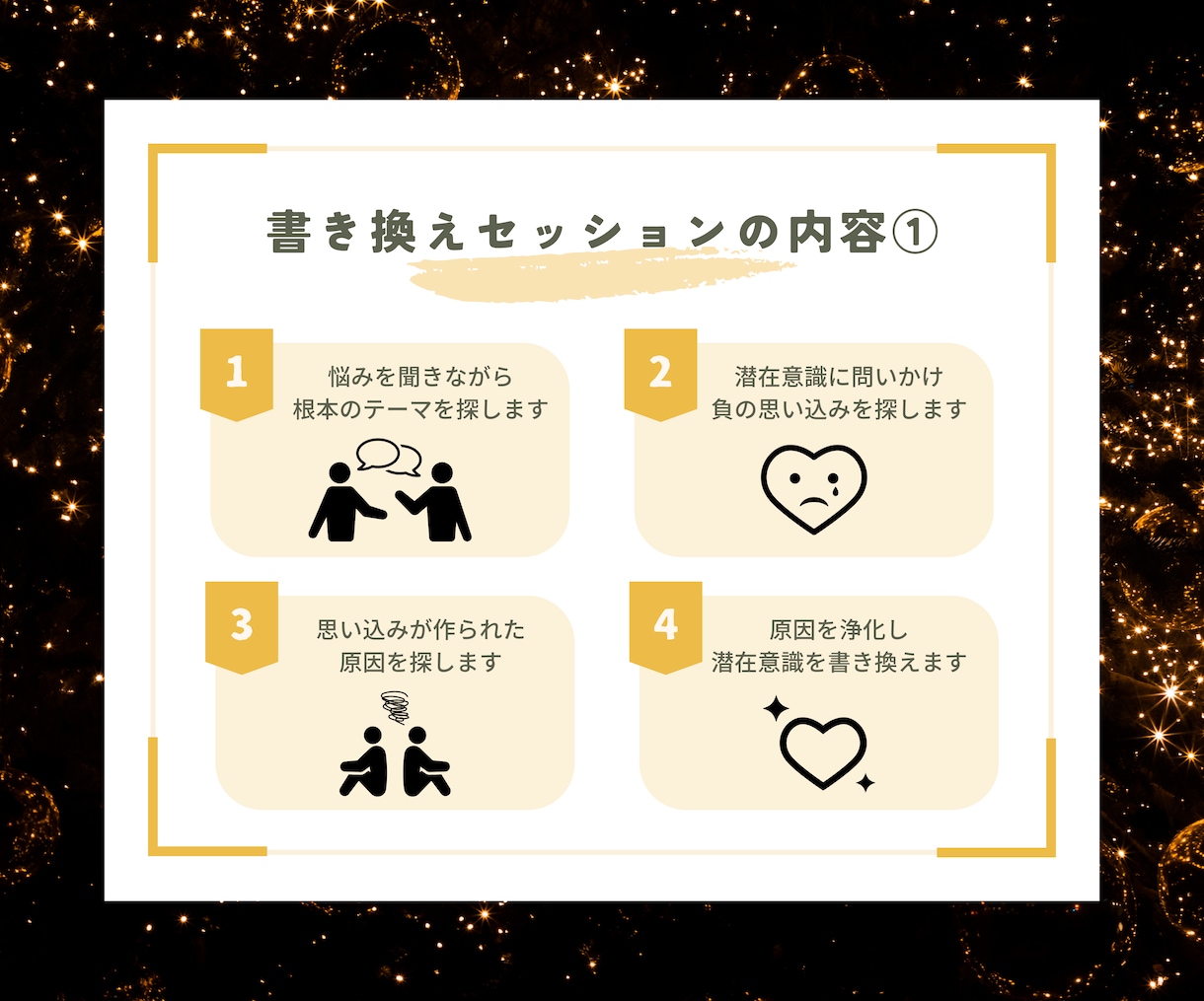 誰にも話せない悩みを解決します もやもやがスッキリに！潜在意識書き換えのセッション イメージ9