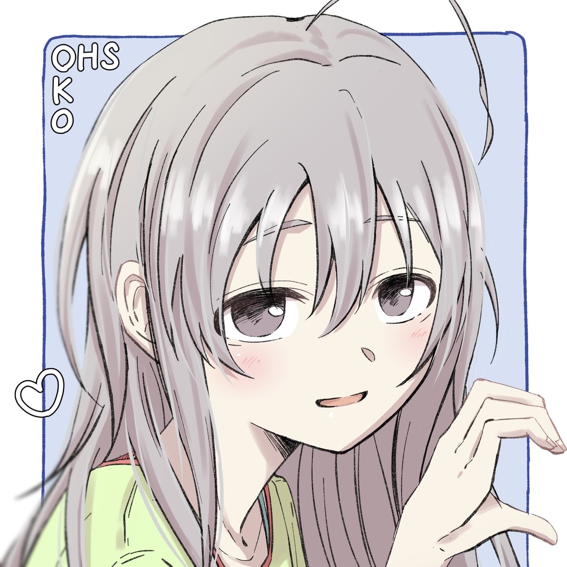 顔が良い女の子のアイコン描きます 正統派な"顔が良い"キャラクターを描けます！ イメージ5