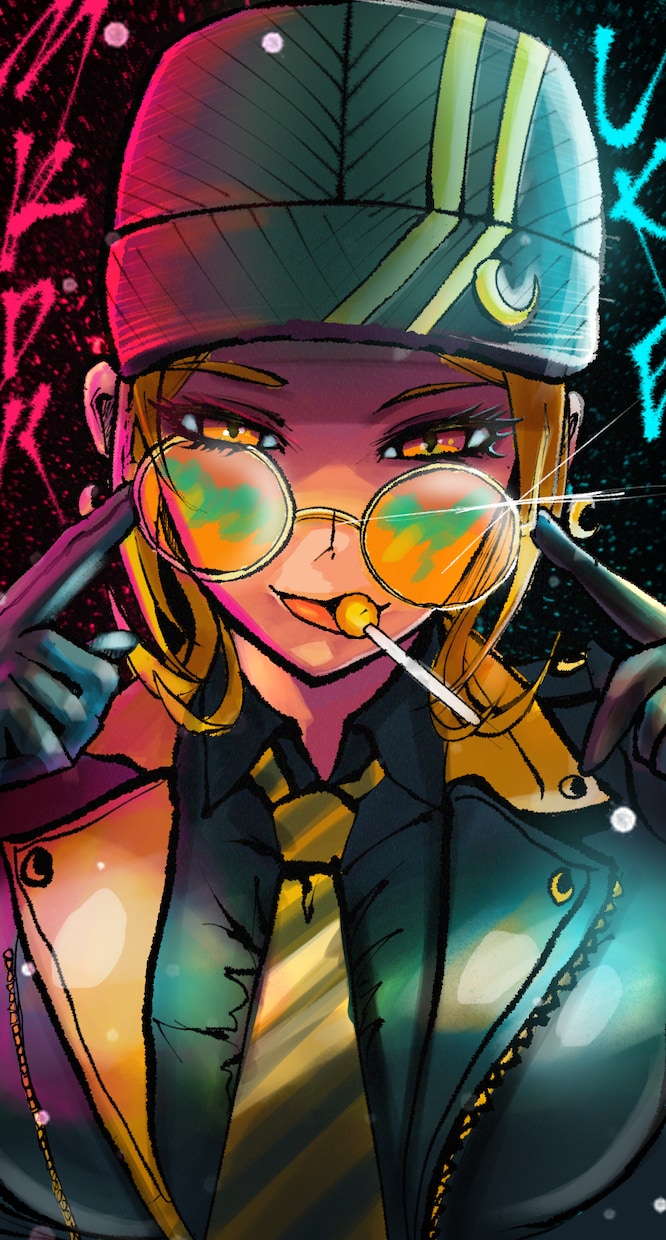 一枚絵の制作をします 現役芸大生、カラーコーディネーターによるイラスト製作 イメージ1