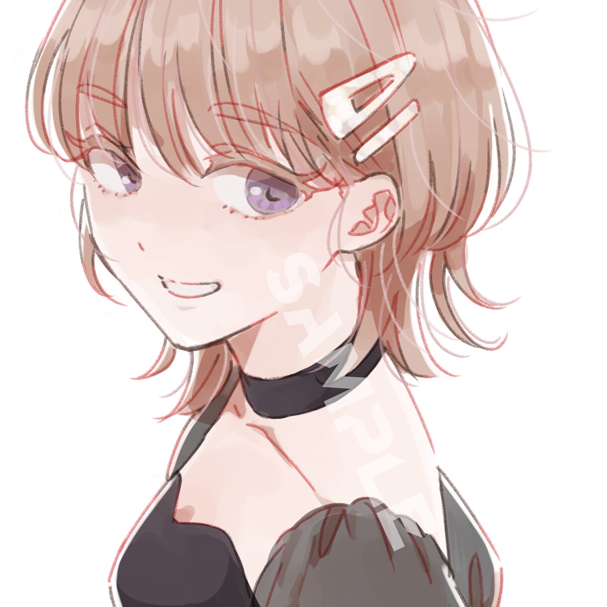 アイコンイラストお描きします SNSや配信に！おしゃれでかわいいイラストを提供いたします イメージ4