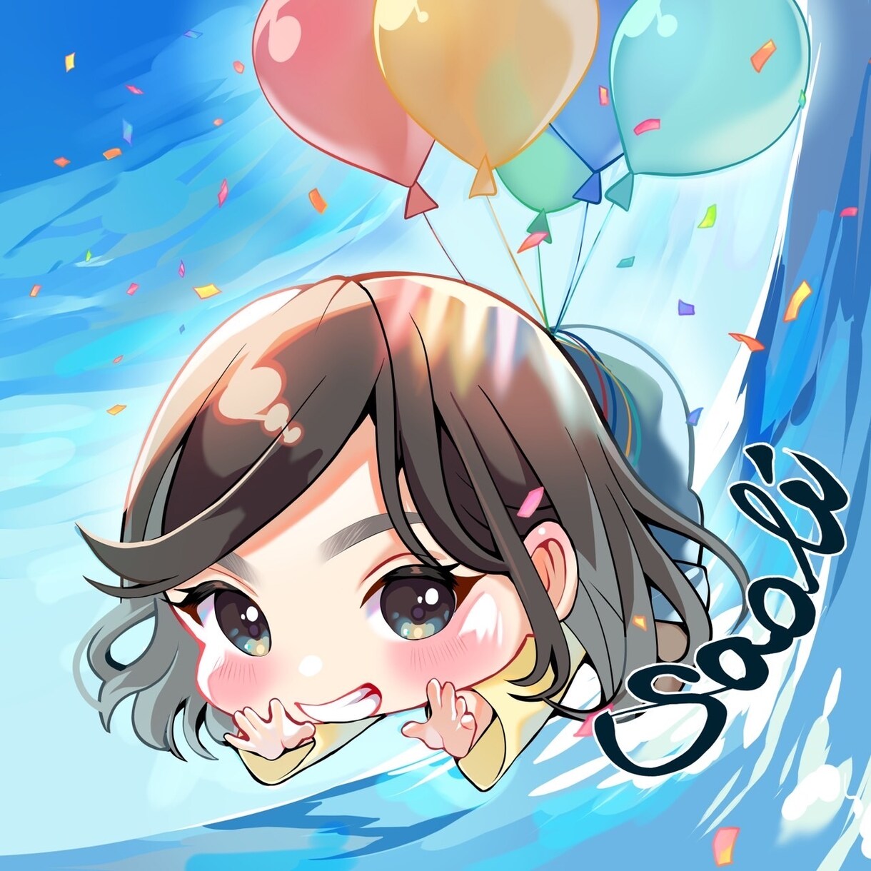 あなただけのかわいい似顔絵描きます SNSアイコンや似顔絵をかわいいミニキャラで描きます。 イメージ5