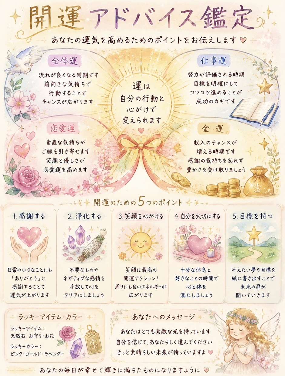 タロットで開運アドバイスあなたの未来を応援します 今のあなたに必要なメッセージをタロットでお届けします。 イメージ1