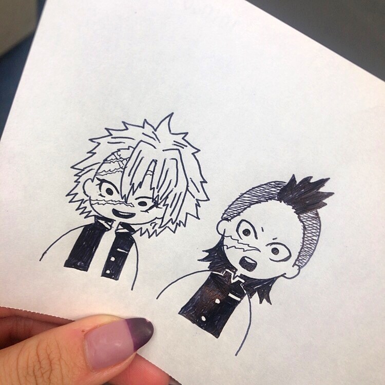 既存キャラクターを私の絵柄で書きます 贈り物のワンポイント、付箋等として！ イメージ10