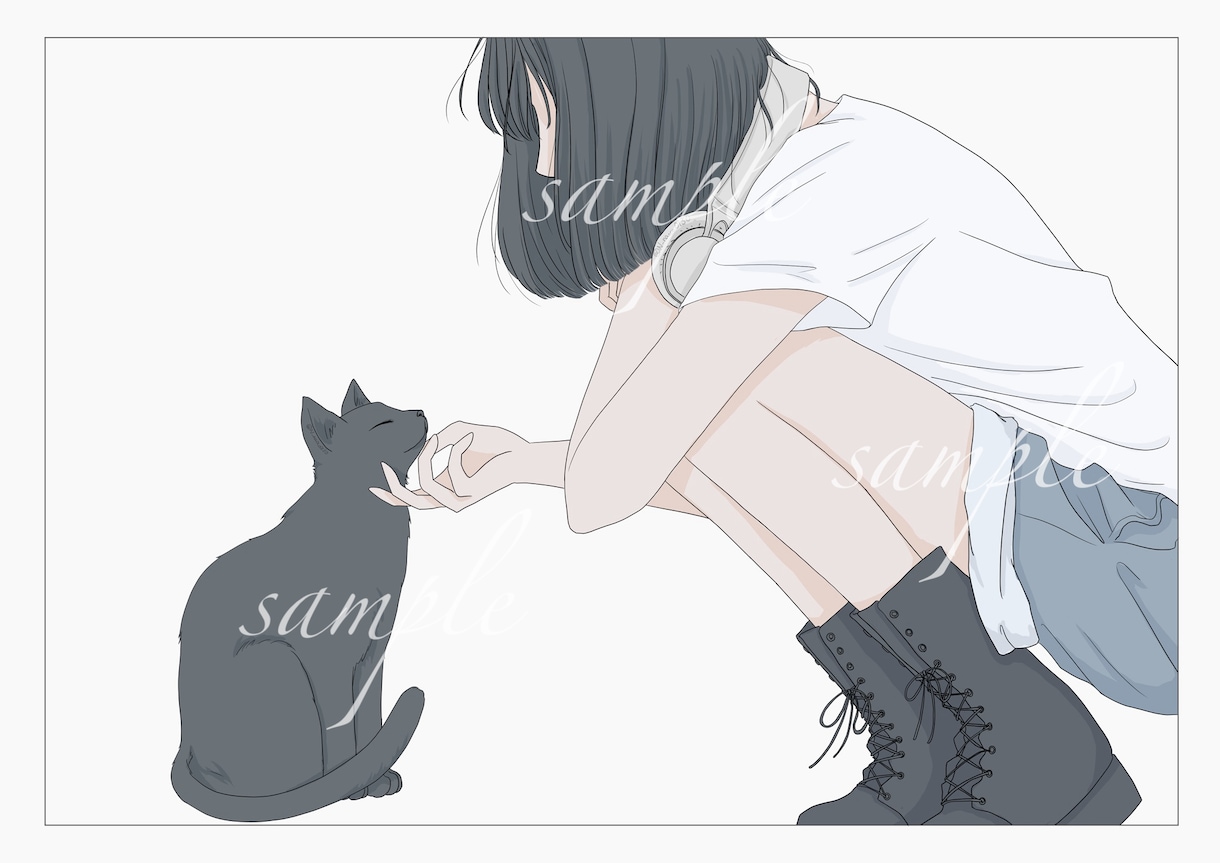 商用利用料込＊配信サムネイルやアイコン描きます 印象に残るシンプルイラストでお手伝いします イメージ4