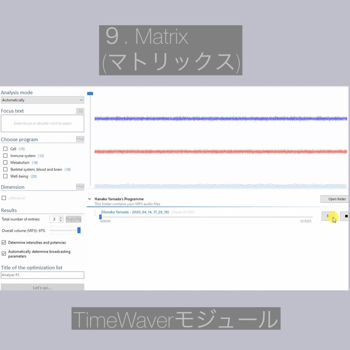タイムウェーバーであなたの恋愛運の最適化をします 風の時代、科学で夢を叶える時代です。 イメージ9