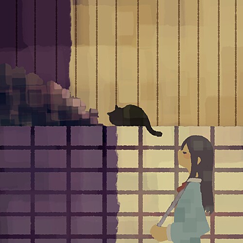 雰囲気のある背景付きのイラスト制作致します 雰囲気のある色彩、優しい絵柄でＣＤ、本の表紙等に最適 イメージ6