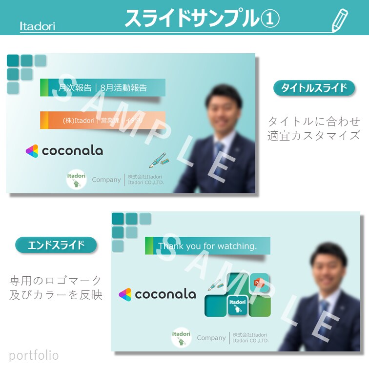 伝わりやすいPowerPoint資料を作成します デザイン修正回数の制限ナシ！個人・法人問わず幅広く対応します イメージ3