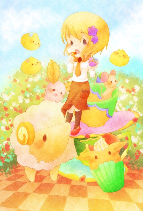 かわいい絵本のようなイラストお描きします ふんわり可愛いイラストをお求めの方に イメージ6
