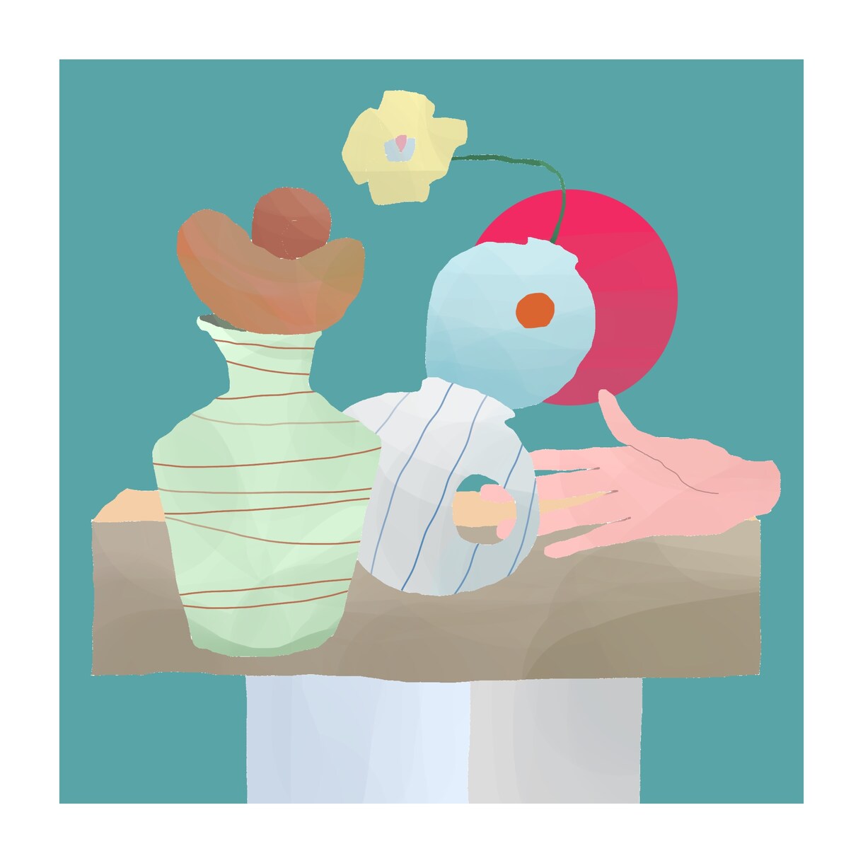 人とモノのイラストを要望イメージから作成します あなたのおもう素敵な姿をイメージして作成します。 イメージ3