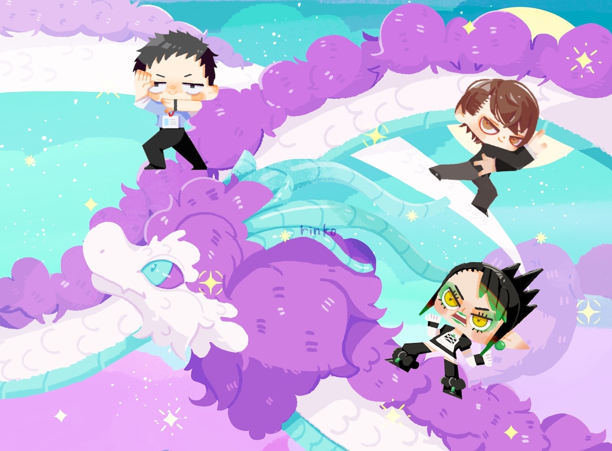 ほっこり可愛いイラスト描きます MV、SNSのヘッダー、カットイラスト、動画イラストなどに イメージ9