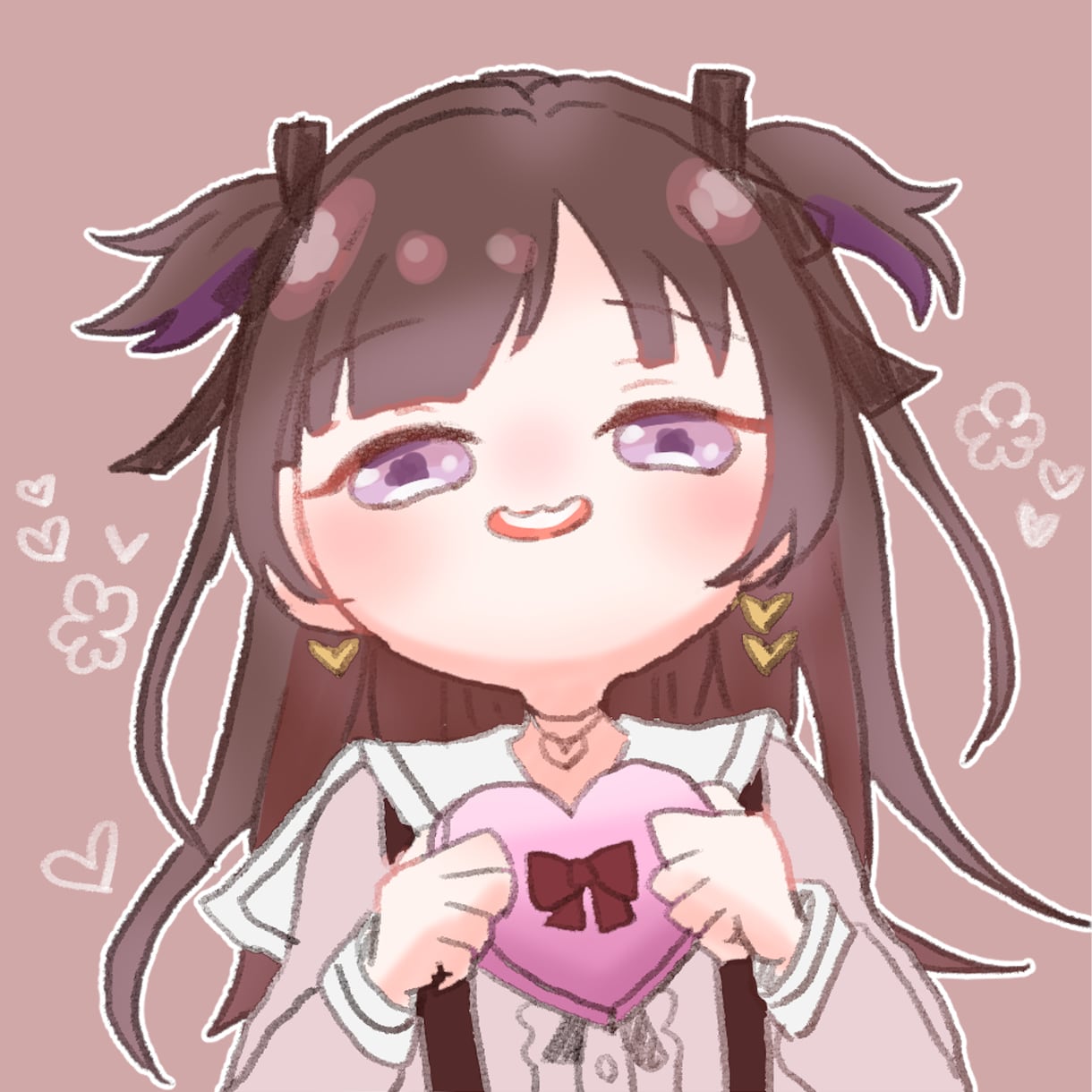 ゆるふわなイラスト描きます アイコンやサムネイルに使える透過イラスト！ イメージ1