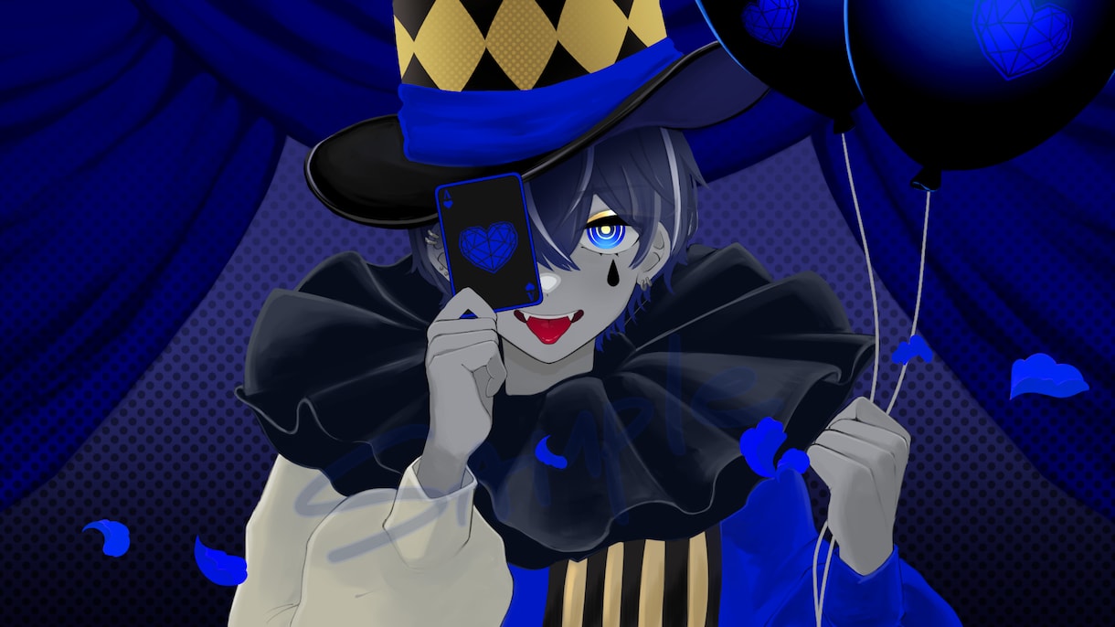 歌ってみた等の動画用サムネお描きいたします 歌ってみた等に使えるイラスト作成いたします。 イメージ5