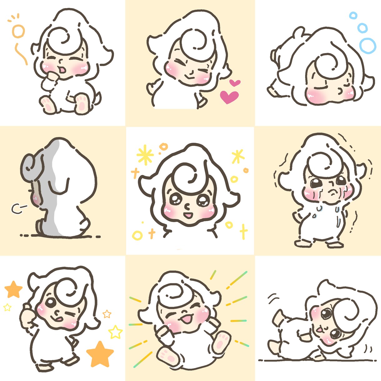 オリジナルLINEスタンプ作成します 個人/商用利用可能☆スタンプ申請サポート有り☆ イメージ2