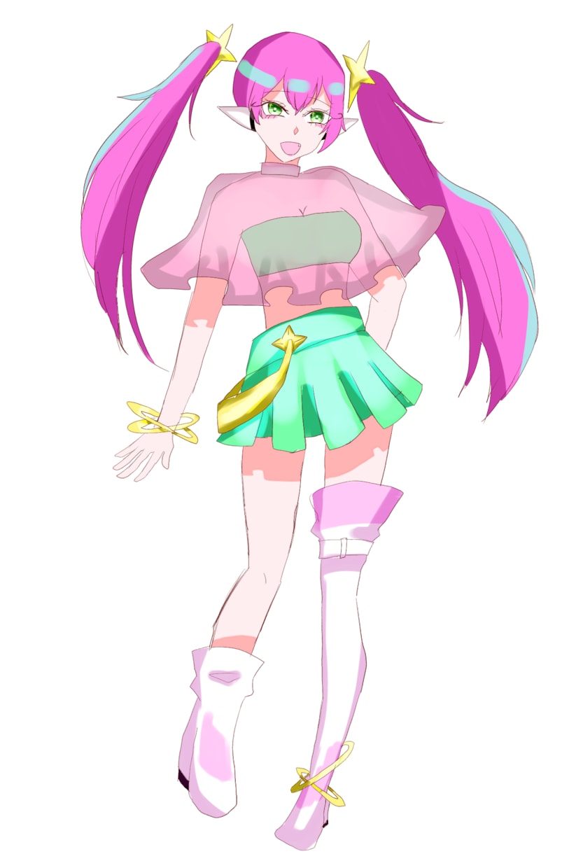 理想のキャラクター、作成します IRIAMやTRPGなどに使える全身立ち絵を制作します。 イメージ2