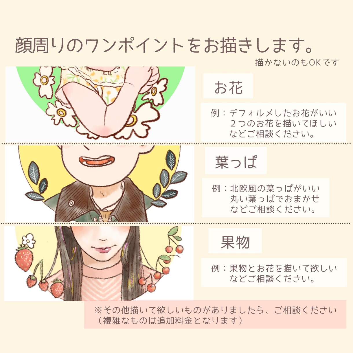 お写真から可愛くて優しい似顔絵描きます SNSのアイコンなどにぜひお使いください！ イメージ3