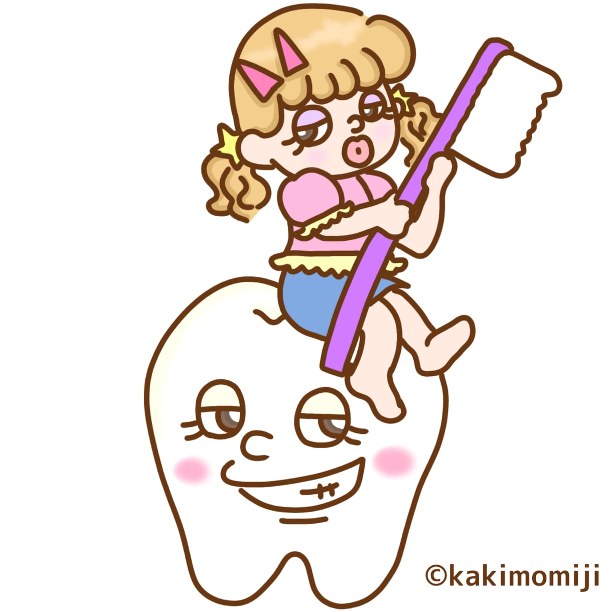 歯科・医療向けのゆるかわイラストを制作します 院内掲示やブログの挿絵に！ゆるかわイラスト イメージ3