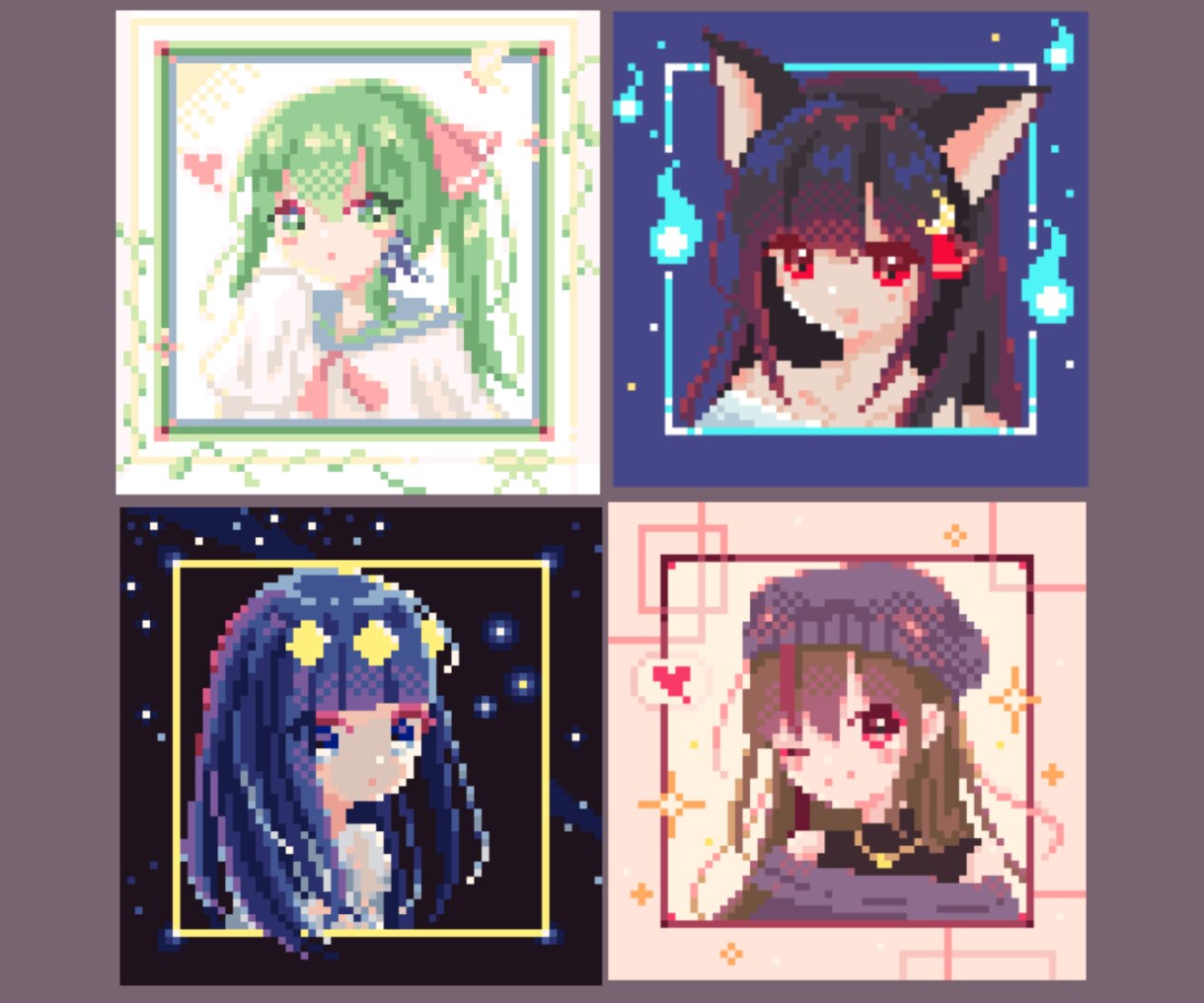 ドット絵のアイコン描きます 独特なドット絵の雰囲気を味わえます イメージ2