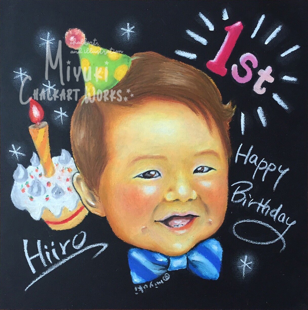 完全手描き記念日やお祝い用に似顔絵をお描きします 大切な人との時間を色鮮やかな思い出に。 イメージ3