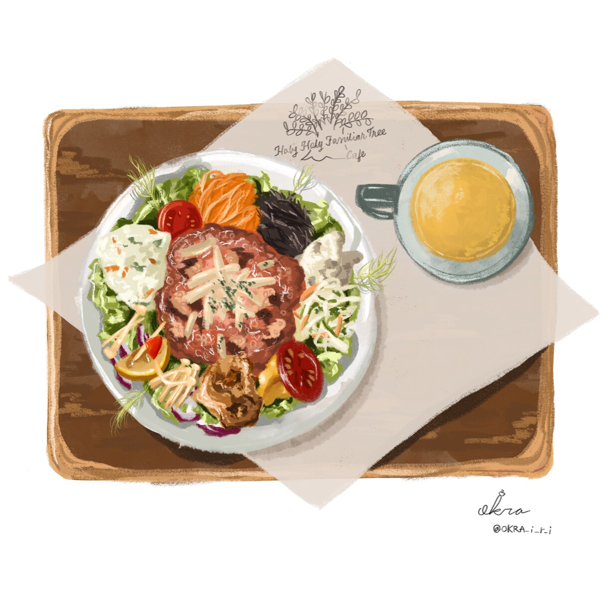 食べ物イラスト制作します お店のメニュー・チラシなどにもご活用いただけます！ イメージ3